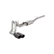 Load image into Gallery viewer, Gibson 11-14 Ford F-150 FX2 3.5L 2.5in Cat-Back Dual Sport Exhaust - Black Elite Catback Gibson
