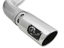 Load image into Gallery viewer, aFe Large Bore-HD 4in 409 SS DPF-Back Exh 18-19 Ford F-150 V6-3.0L (td) w/ Polished Tip DPF Back aFe
