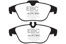 Load image into Gallery viewer, EBC 13-16 Mercedes-Benz GLK250 2.1 Twin TD Redstuff Rear Brake Pads Brake Pads - Performance EBC   
