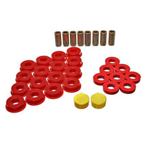 Load image into Gallery viewer, Energy Suspension 79-85 Mazda RX7 Red Rear Control Arm Bushing Set Bushing Kits Energy Suspension
