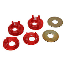 Load image into Gallery viewer, Energy Suspension 95-99 Mitsubishi Eclipse FWD/AWD Red Motor Mount Inserts (2 Torque Mount Positions Bushing Kits Energy Suspension
