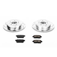 Power Stop 07-12 Mazda CX-7 Rear Z23 Evolution Sport Brake Kit Brake Kits - Performance D&S PowerStop   