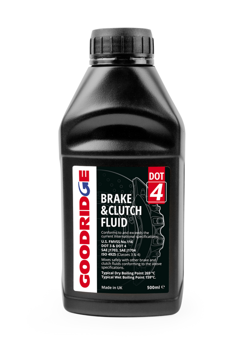 Goodridge 500ML Performance Dot 4 Brake Fluid - Single Brake Fluid Goodridge   