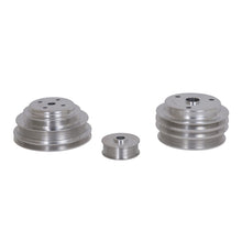 Load image into Gallery viewer, BBK 85-97 GM Truck 305 350 Underdrive Pulley Kit - Lightweight CNC Billet Aluminum (3pc) Pulleys - Crank, Underdrive BBK
