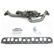 Load image into Gallery viewer, JBA 00-06 Jeep 4.0L 1-1/2in Primary Raw 409SS Cat4Ward Header Headers &amp; Manifolds JBA
