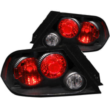 Load image into Gallery viewer, ANZO 2002-2003 Mitsubishi Lancer Taillights Black Tail Lights ANZO
