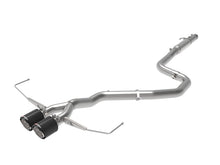 Load image into Gallery viewer, aFe Takeda Exhaust Cat-Back 19-20 Hyundai Veloster 304SS Carbon Fiber Dual Tips Exhaust Catback aFe
