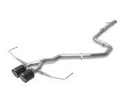 aFe Takeda Exhaust Cat-Back 19-20 Hyundai Veloster 304SS Carbon Fiber Dual Tips Exhaust Catback aFe
