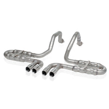 Load image into Gallery viewer, Stainless Works 1997-04 Corvette C5 2-1/2in Axleback Quad Rolled Edge Tips Catback Stainless Works
