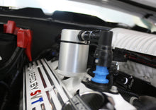 Load image into Gallery viewer, J&amp;L 07-14 Ford Mustang GT500 Passenger Side Oil Separator 3.0 - Clear Anodized Oil Separators J&amp;L
