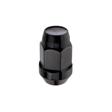 Load image into Gallery viewer, McGard Hex Lug Nut (Cone Seat Bulge Style) M14X1.5 / 22mm Hex / 1.635in. Length (4-Pack) - Black Lug Nuts McGard
