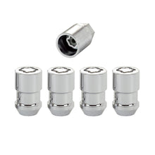 Load image into Gallery viewer, McGard Wheel Lock Nut Set - 4pk. (Cone Seat) 7/16-20 / 3/4 Hex / 1.46in. Length - Chrome Lug Nuts McGard
