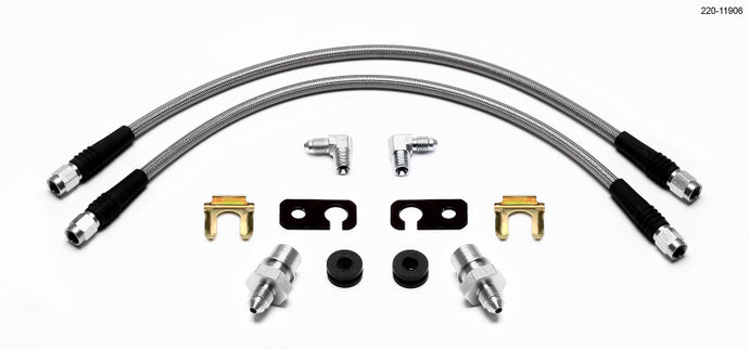 Wilwood Flexline Kit Front Fiesta Brake Line Kits Wilwood