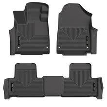 Load image into Gallery viewer, Husky Liners 2022 Acura MDX Weatherbeater Black Front &amp; 2nd Seat Floor Liners Floor Mats - Rubber Husky Liners
