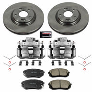 Power Stop 15-16 Hyundai Sonata Front Autospecialty Brake Kit w/Calipers Brake Kits - OE PowerStop   