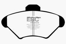 Load image into Gallery viewer, EBC 94-98 Ford Mustang 3.8 Ultimax2 Front Brake Pads Brake Pads - OE EBC   

