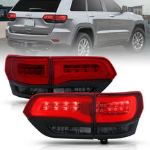 Load image into Gallery viewer, ANZO 2014-2016 Jeep Grand Cherokee LED Taillights Red/Smoke Tail Lights ANZO
