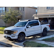 Load image into Gallery viewer, Go Rhino 21-23 Ford F-150 CC Ceros Low Profile Roof Rack - Tex. Blk Roof Rack Go Rhino
