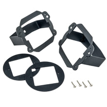 Load image into Gallery viewer, Oracle Jeep JK Fog Light to Cube Light Conversion Mount Brackets (Pair) w/ Bezel SEE WARRANTY Brackets ORACLE Lighting
