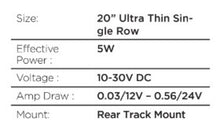 Load image into Gallery viewer, Go Rhino Xplor Flash Series Sgl Multi Function LED Light Bar (Track Mount) 20in. - Blk Light Bars &amp; Cubes Go Rhino   
