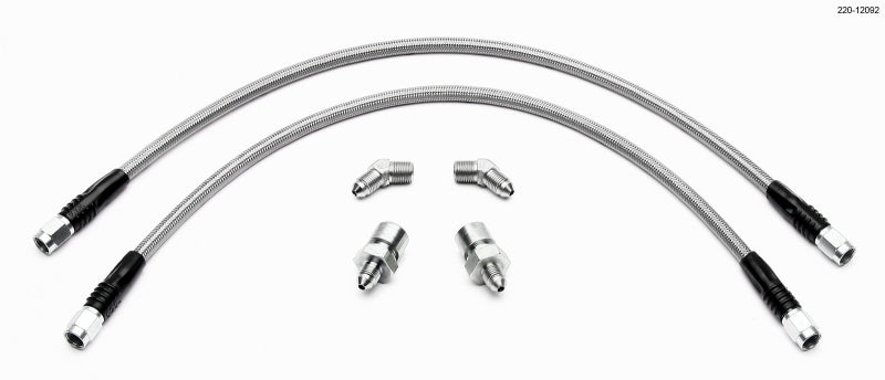 Wilwood Flexline Kit FFR Front Brake Line Kits Wilwood