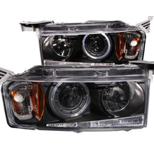 Load image into Gallery viewer, ANZO 2004-2007 Scion Xb Projector Headlights w/ Halo Black G2 Headlights ANZO
