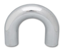 Load image into Gallery viewer, Vibrant 3.5in O.D. Universal Aluminum Tubing (180 degree Bend) - Polished Aluminum Tubing Vibrant
