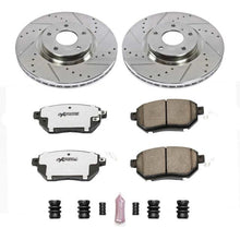 Load image into Gallery viewer, Power Stop 07-08 Nissan Maxima Front Z26 Street Warrior Brake Kit Brake Kits - Performance D&amp;S PowerStop   
