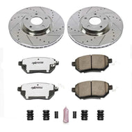 Power Stop 07-08 Nissan Maxima Front Z26 Street Warrior Brake Kit Brake Kits - Performance D&S PowerStop   