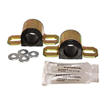 Load image into Gallery viewer, Energy Suspension 86-91 Mazda RX7 Black 24mm Front Sway Bar Bushings Bushing Kits Energy Suspension
