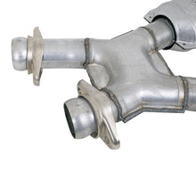 Load image into Gallery viewer, BBK 94-95 Mustang 5.0 Short Mid X Pipe With Catalytic Converters 2-1/2 For BBK Long Tube Headers X Pipes BBK
