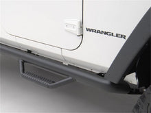 Load image into Gallery viewer, N-Fab Nerf Step 07-11 Jeep Wrangler JK 2 Door All - Tex. Black - W2W - 3in Side Steps N-Fab
