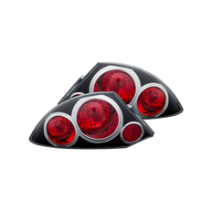 Load image into Gallery viewer, ANZO 2000-2005 Mitsubishi Eclipse Taillights Black Tail Lights ANZO
