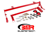 Load image into Gallery viewer, BMR 05-14 S197 Mustang Rear Bolt-On Hollow 35mm Xtreme Anti-Roll Bar Kit (Polyurethane) - Red Sway Bars BMR Suspension   
