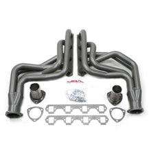 Load image into Gallery viewer, JBA 65-73 Ford Mustang 260-351W (w/Mustang II Suspension) 1-3/4in Primary Ti Ctd Long Tube Header Headers &amp; Manifolds JBA
