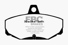 Load image into Gallery viewer, EBC 96-00 Ac Ace 5.0 Greenstuff Rear Brake Pads Brake Pads - Performance EBC   
