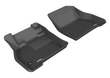 Load image into Gallery viewer, 3D MAXpider 2011-2012 Nissan Leaf Kagu 1st Row Floormat - Black Floor Mats - Rubber 3D MAXpider   

