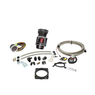 Snow Performance 08+ Charger Stg 2 Boost Cooler F/I Water Injection Kit (SS Brded Line/4AN) w/o Tank Water Meth Kits Snow Performance
