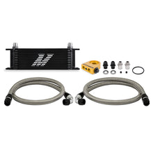 Load image into Gallery viewer, Mishimoto Universal Thermostatic Oil Cooler Kit 13-Row Black Oil Coolers Mishimoto
