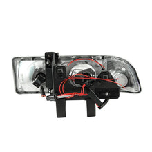 Load image into Gallery viewer, ANZO 1998-2005 Chevrolet S-10 Projector Headlights w/ Halo Chrome Headlights ANZO
