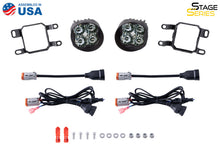 Load image into Gallery viewer, Diode Dynamics SS3 Sport Type CGX Kit ABL - Yellow SAE Fog Light Accessories and Wiring Diode Dynamics   
