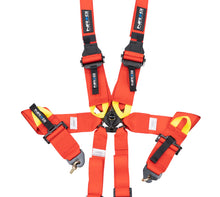 Load image into Gallery viewer, NRG FIA 6pt 2in. Shoulder Belt for HANS Device/ Rotary Cam Lock Buckle/ 3in. Waist Belt - Red Seat Belts &amp; Harnesses NRG
