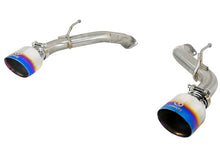 Load image into Gallery viewer, aFe Takeda 2.5in 304 SS Axle-Back Exhaust w/ Blue Flame Tips 16-18 Infiniti Q50 V6-3.0L (tt) Axle Back aFe
