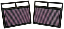 Load image into Gallery viewer, K&amp;N Replacement Air Filter MERCEDES-BENZ CL600 5.5L-V12; 2003 (2 PER BOX) Air Filters - Drop In K&amp;N Engineering   
