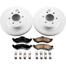 Load image into Gallery viewer, Power Stop 1999 Dodge Dakota Front Z17 Evolution Geomet Coated Brake Kit Brake Kits - Performance Blank PowerStop
