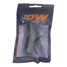 Load image into Gallery viewer, DeatschWerks 8AN Female Swivel 45-Degree Hose End PTFE (Incl 1 Olive Insert) - Anodized Matte Black Fittings DeatschWerks
