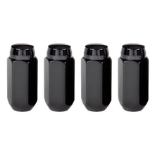 Load image into Gallery viewer, McGard Hex Lug Nut (Cone Seat) M14X1.5 / 13/16 Hex / 1.945in. Length (4-Pack) - Black Lug Nuts McGard
