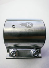 Load image into Gallery viewer, Kooks 2-3/4in Stainless Steel 2-Bolt Band Clamp for Butt Joint Connections Flanges Kooks Headers   
