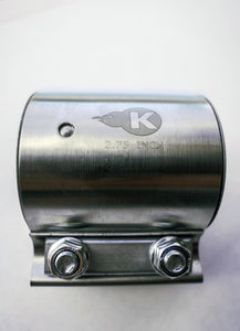 Kooks 2-3/4in Stainless Steel 2-Bolt Band Clamp for Butt Joint Connections Flanges Kooks Headers   
