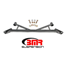Load image into Gallery viewer, BMR 15-17 S550 Mustang Front 4-Point Subframe Chassis Brace - Black Hammertone Chassis Bracing BMR Suspension
